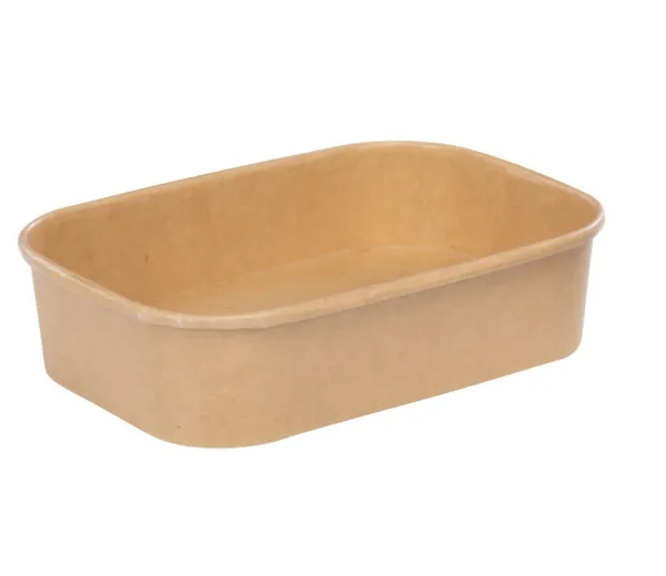 16oz Salad Bowl (500 ML) Kraft | Rectangle | 300 Pcs