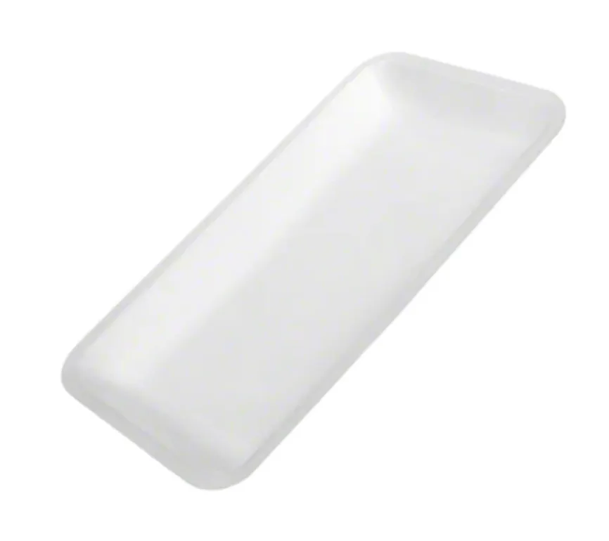 Foam Tray - White - 400 Pcs - 4P (7.2" x 9.2" x 1.3")