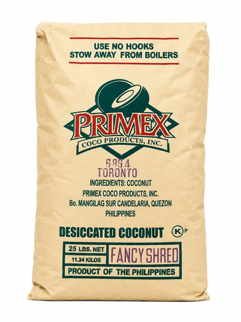 Coconut (Shredded) (Unsweetened) - 25lb