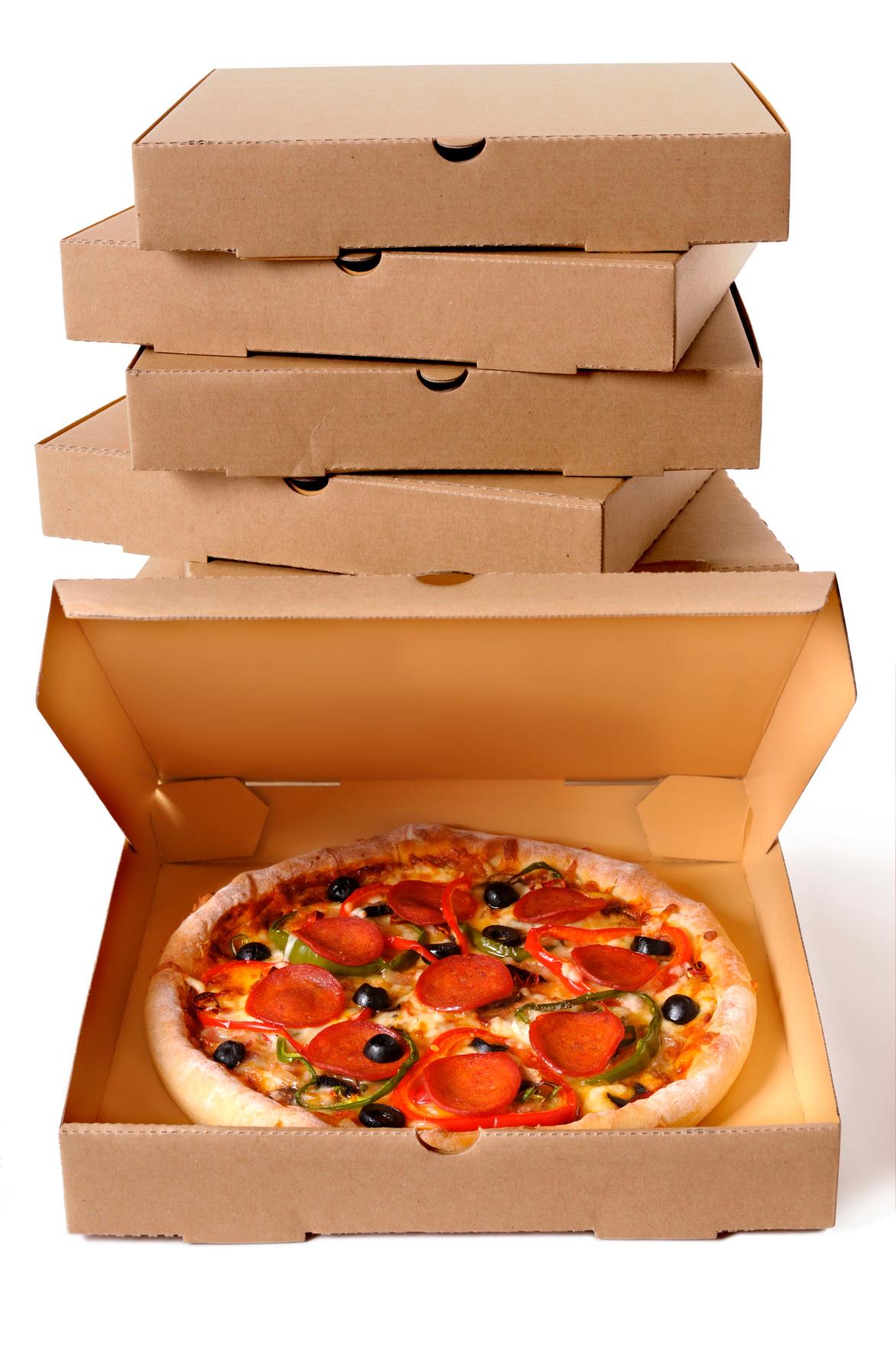 16 inch wholesale pizza box for extra-large pizzas, stocked at Fulji Trading in Atlantic Canada